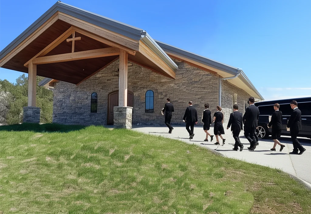 Three crosses at the cemetery